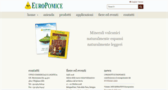 Desktop Screenshot of europomice.it