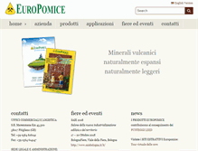 Tablet Screenshot of europomice.it